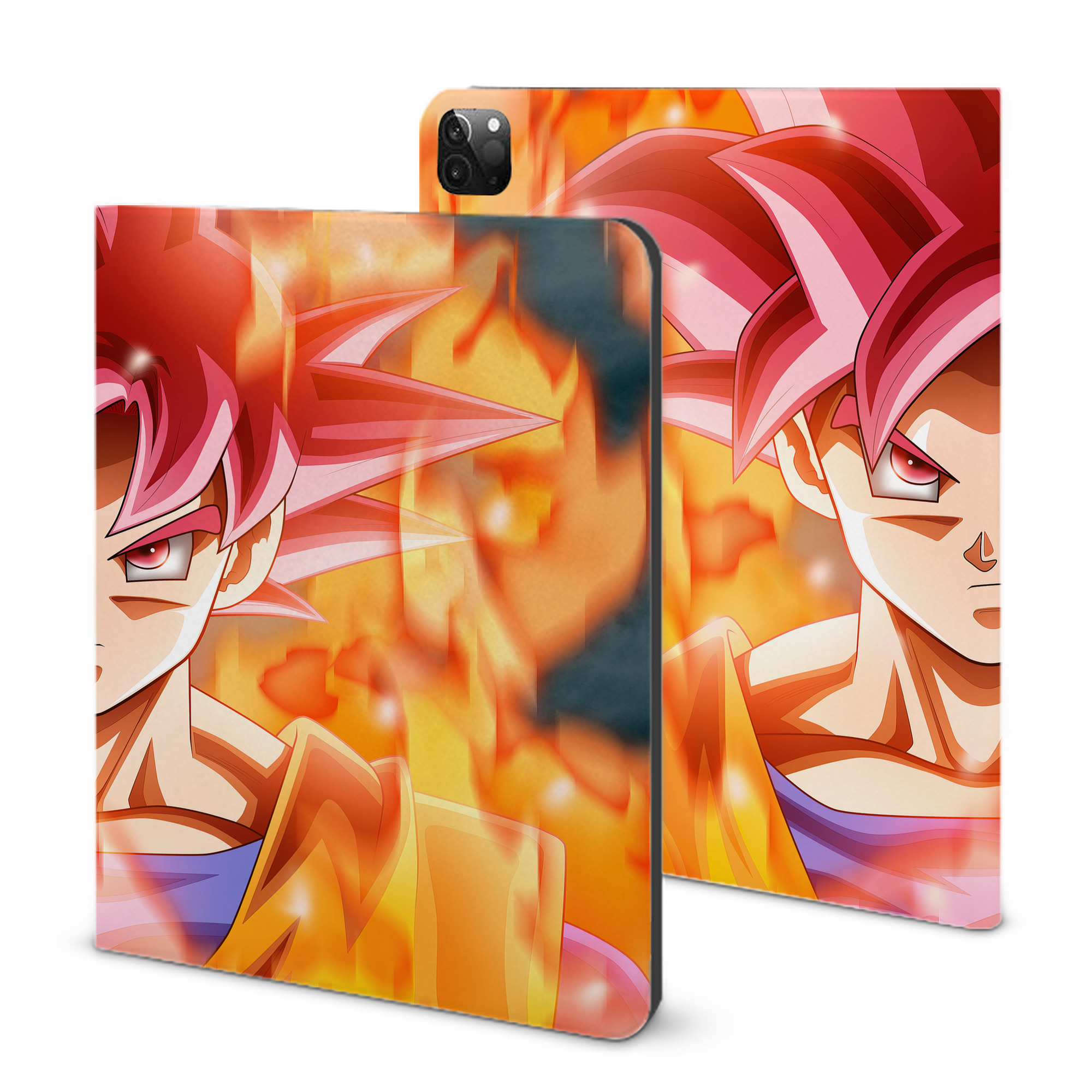 （画像用） ドラゴンボール DRAGON BALL IPadケース ペンホルダー付き ブックスタイルデザイン